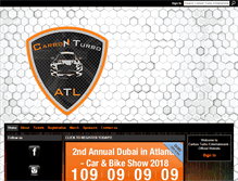 Tablet Screenshot of carbonturboent.com